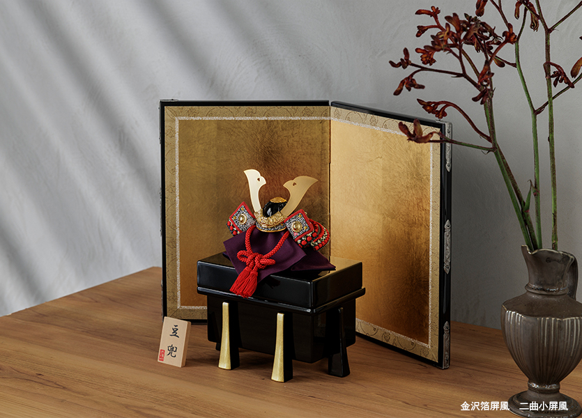 箔一 hakuichi 金箔 金沢箔 金沢 工芸品 金沢箔屏風 四曲小屏風 1.5尺