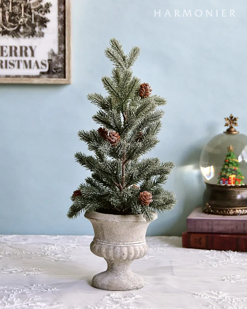 シャビーエレガントポットツリーS 40cm｜クリスマス雑貨の通販