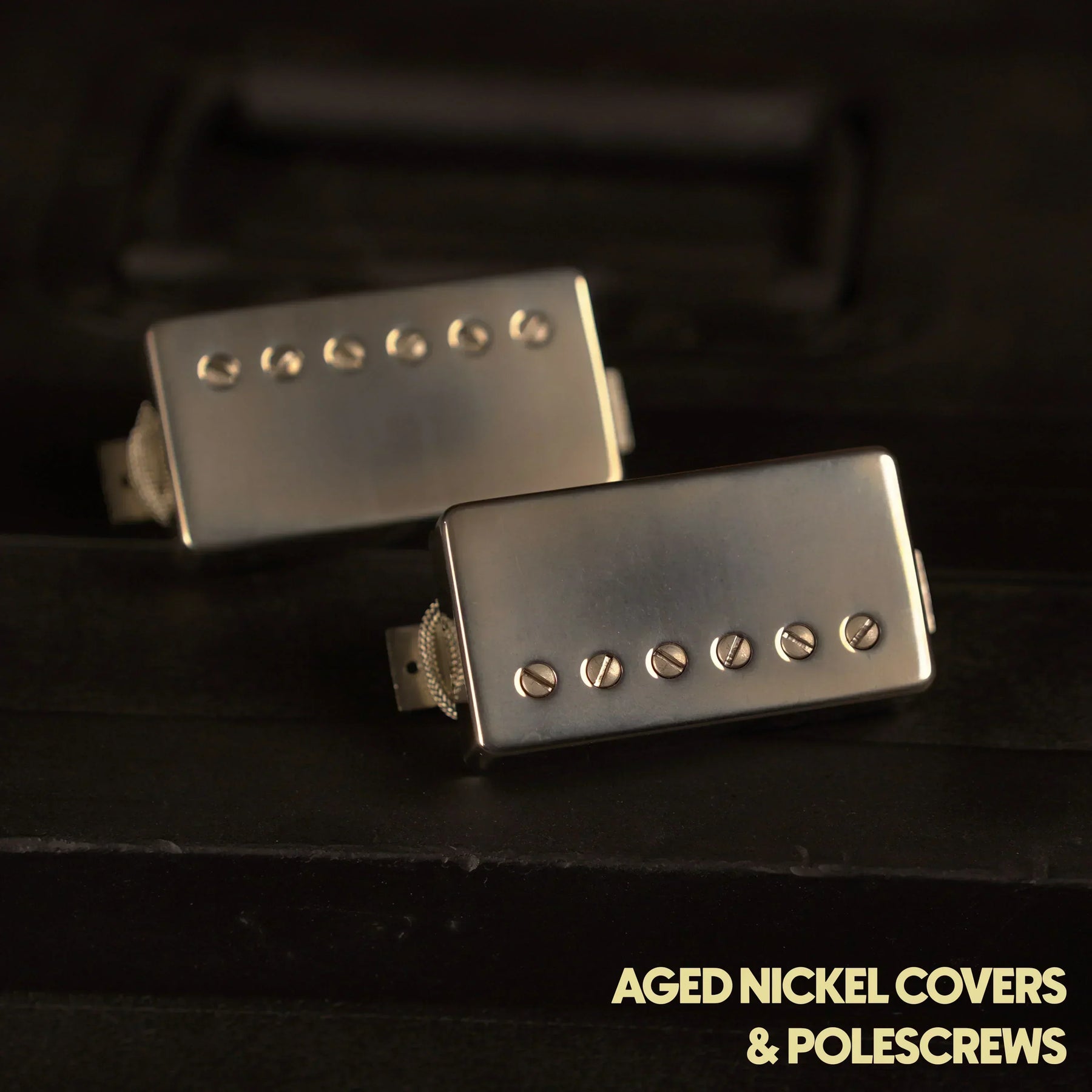 ThroBak SLE-101 MXV Humbucker Set - Aged Nickel – High Voltage Guitars