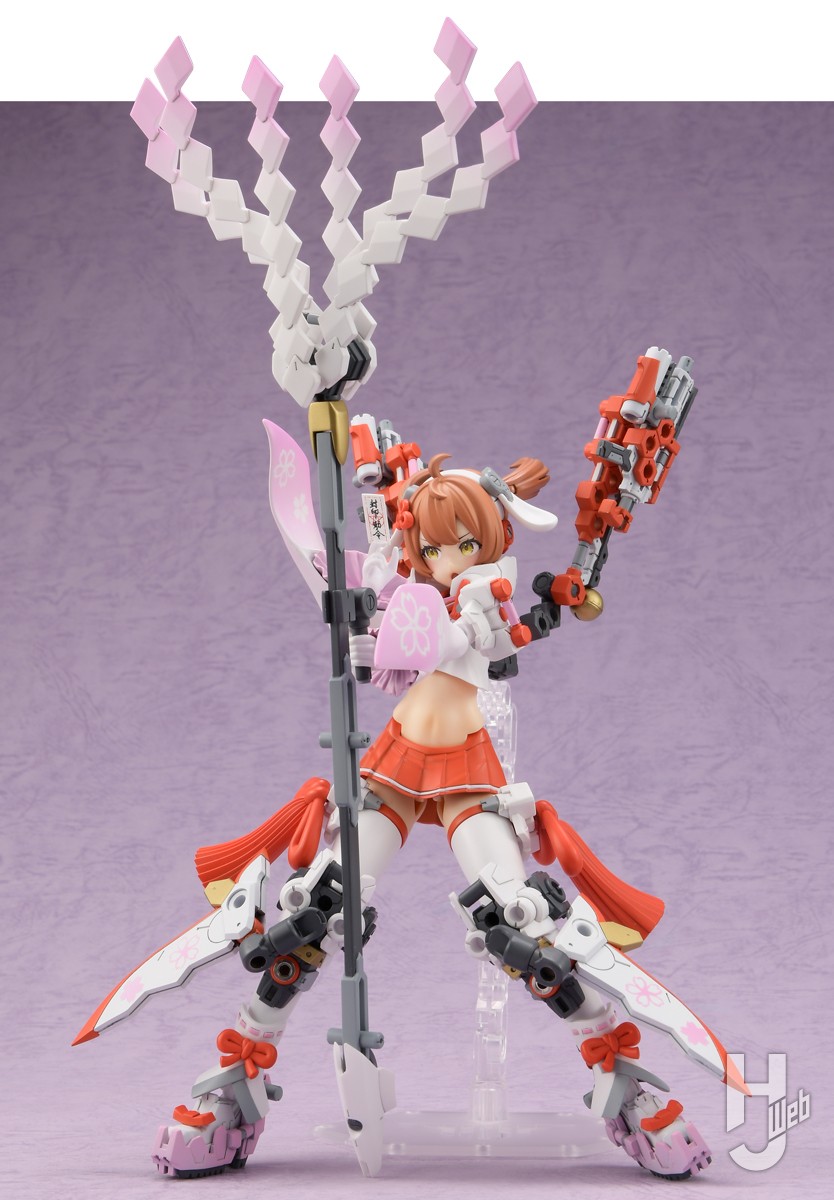 BUSTER DOLL ガンナー」を“和風巫女”スタイルに大改造！【メガミ