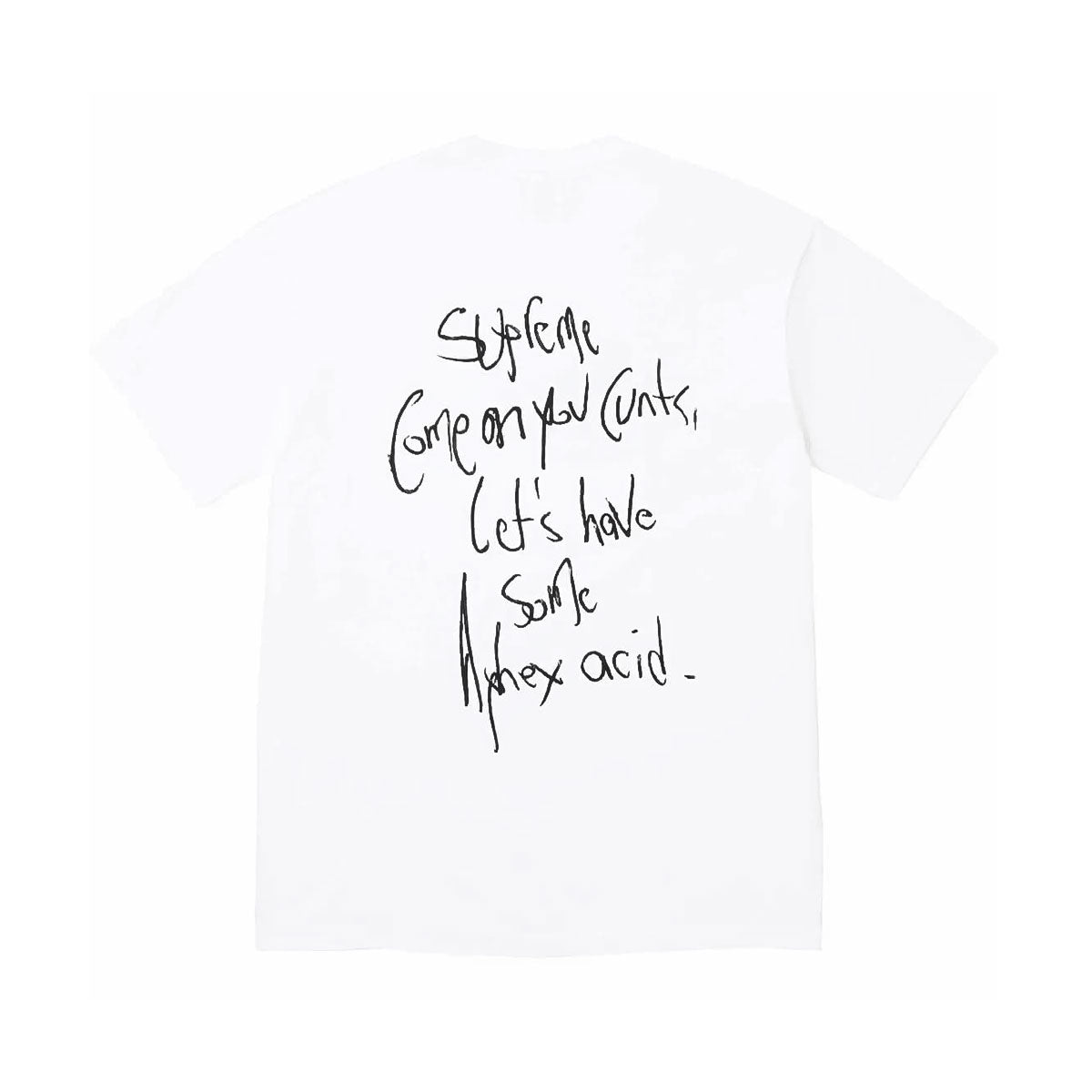 Supreme - Aphex Twin Windowlicker Tee WHITE – HOMEGAME TOKYO