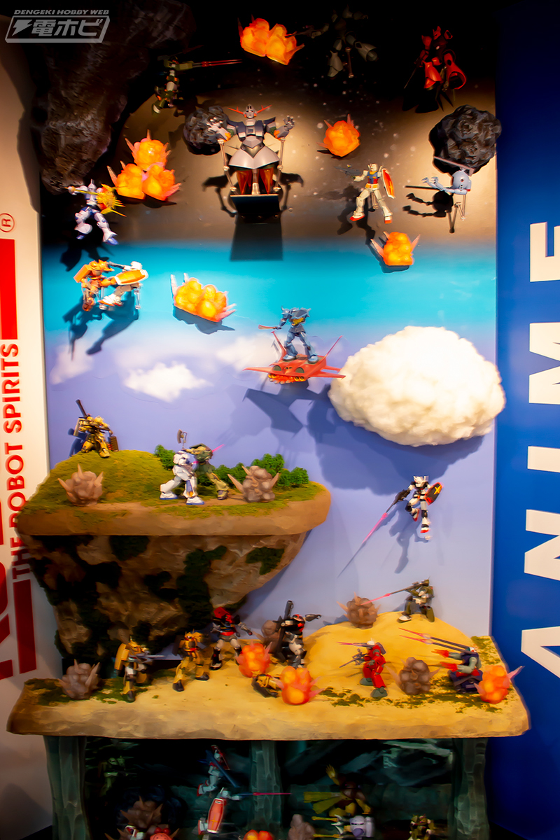 ガンダムやジオングが登場するジオラマも公開！魂ネイションズ AKIBA