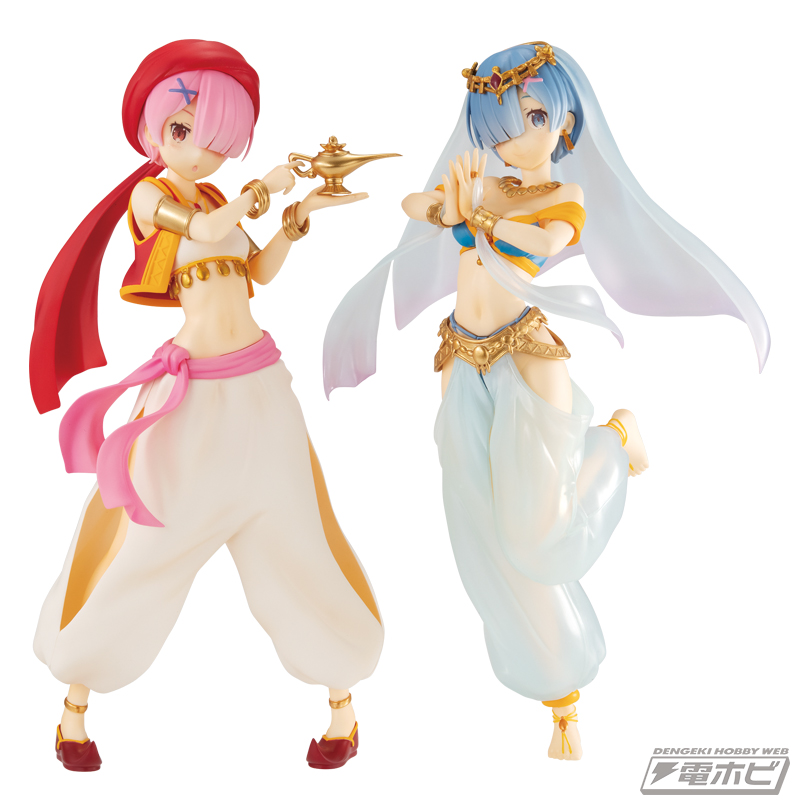 普段とは違う魅力に溢れた仲良し姉妹をフィギュア化!!『Re:ゼロから