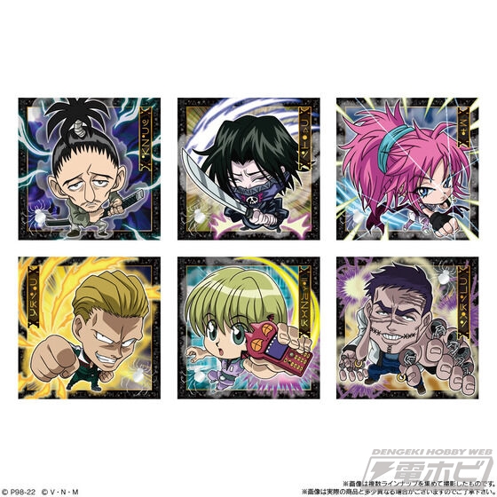 HUNTER×HUNTER』デフォルメシールウエハース第1弾！ハンター試験に登場