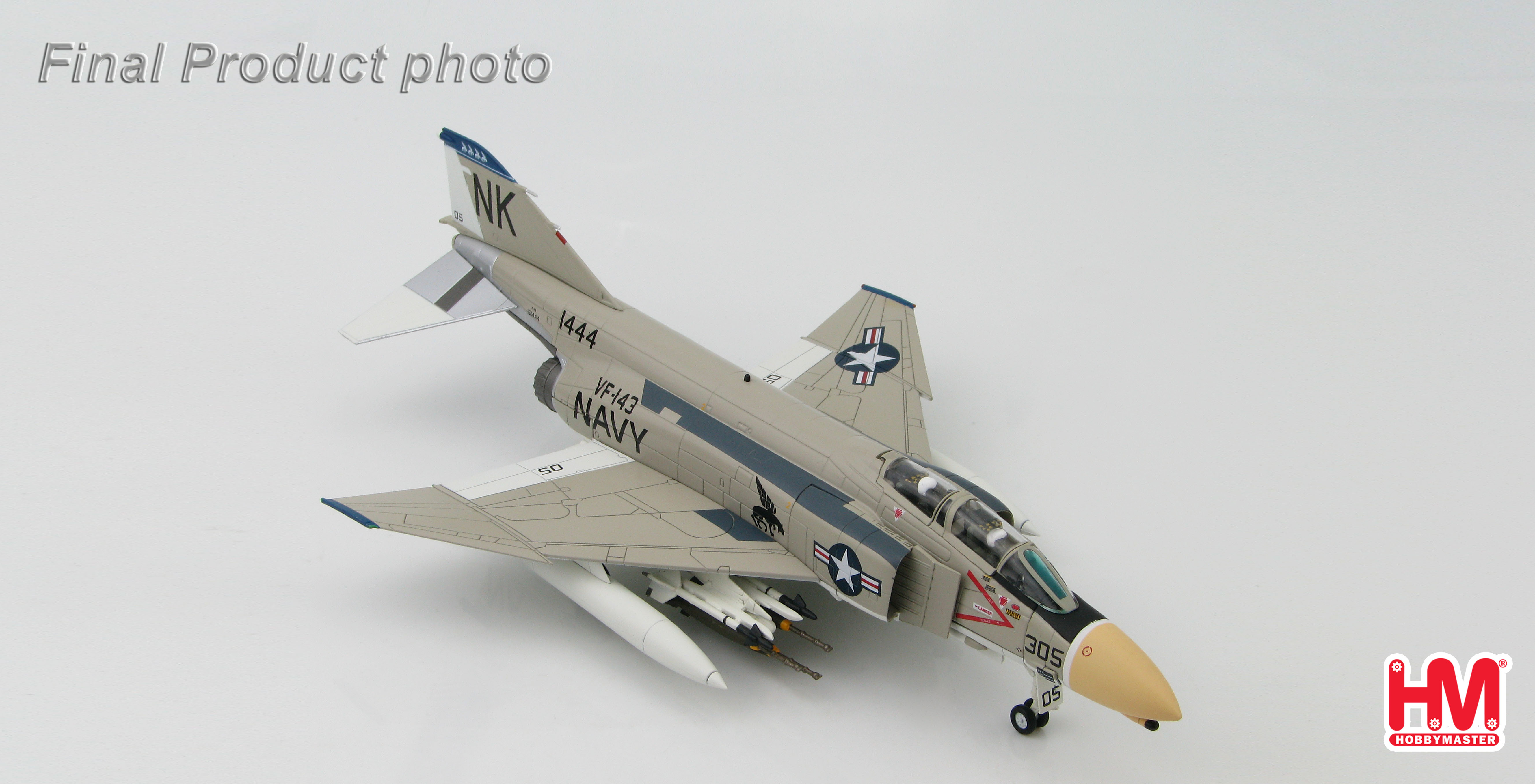McDonnell Douglas F-4B Phantom II 151444, VF-143, USS