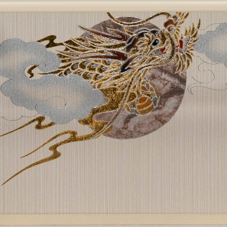 兜 極上品 寿慶作 銀竜 兜飾り 兜 極上品 寿慶作 銀竜 兜飾り