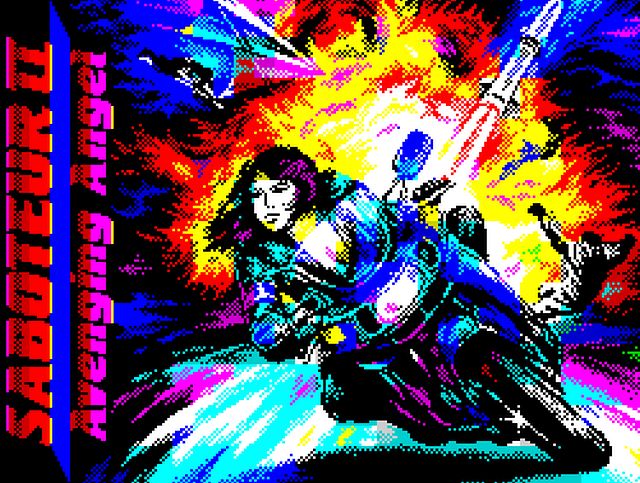 Gorgeous ZX Spectrum Art Work Recreated!