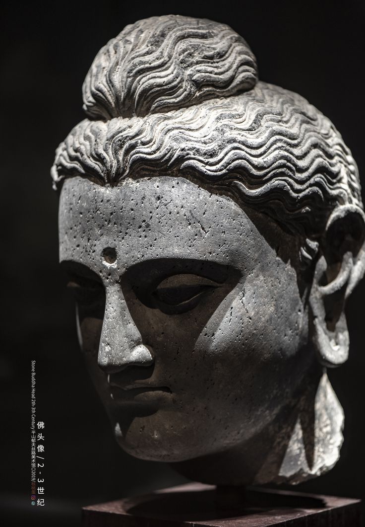 佛陀头像Stone Buddha Head