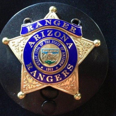 Arizona Rangers Police Badge