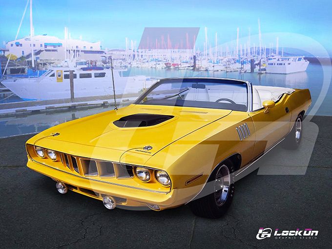 プリムス 1971 ヘミ バラクーダ