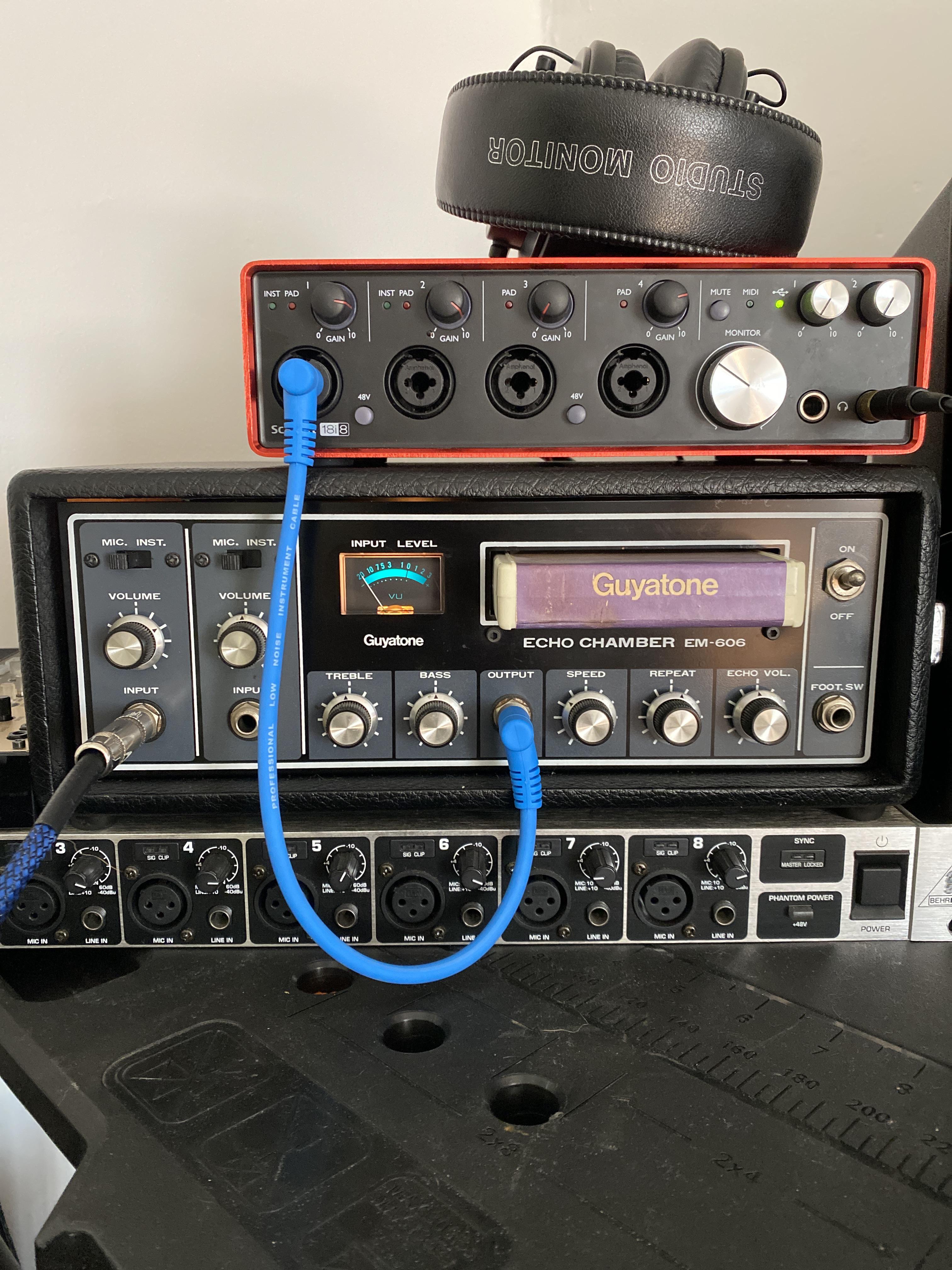 Guyatone EM-606 Tape Echo Troubleshooting? : r/guitarpedals