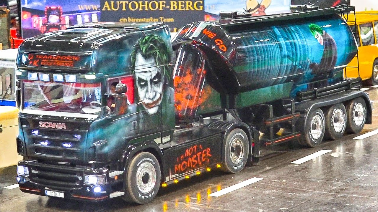 SCANIA R470 JOKER AMAZING RC MODEL TRUCK AT WORK SCALE 1:14 / Fair
