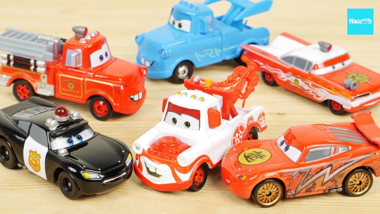 Tomica Cars Tomica Toon Rescue Go Go Fire Engine Police Car Mater