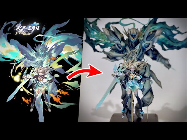 Honkai Impact: Star Rail] I tried making a figure of Firefly and