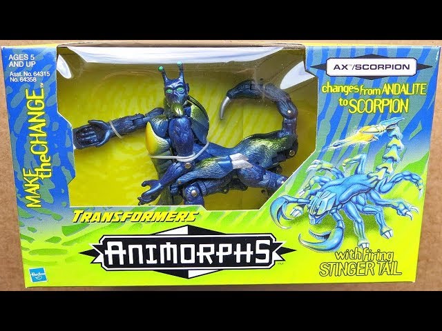 The Ax and Scorpion Animorphs/Transformers Action Figure REVIEW