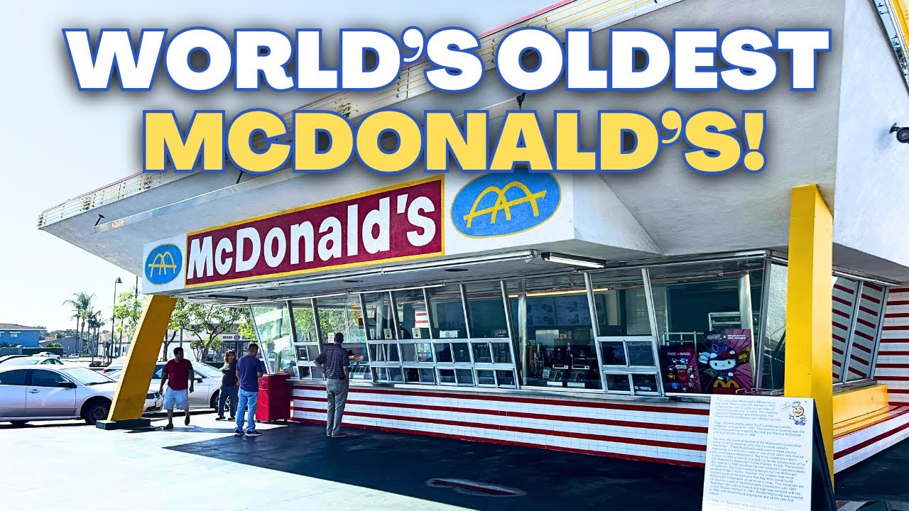 Step Back in Time and Tour the World's Oldest McDonald's! - YouTube