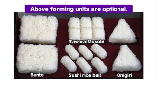 AUTEC Sushi Robots - Onigiri Maker ASM545 (Japan) - YouTube