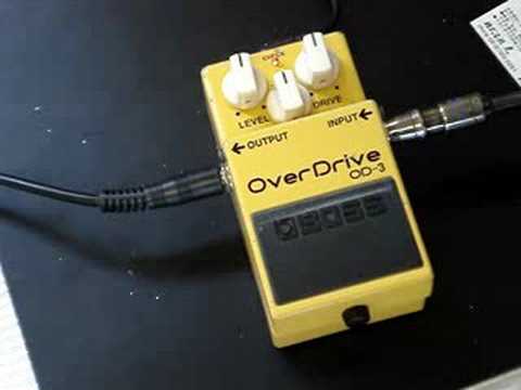 Boss OD-3 TK mod. by soulpower - YouTube