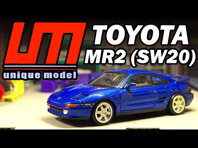 Unboxing & Showcase Unique Model 1/64 Toyota MR2 (SW20) - YouTube