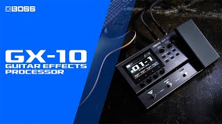 BOSS GX-10 Guitar Effects Processor Black | Guitar Center