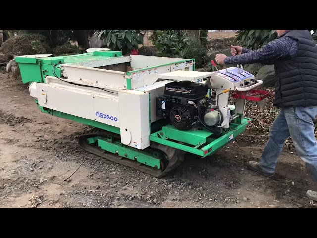 セル付 atex アテックス MSX600 マキタロウ 自走式 肥料運搬散布 肥料