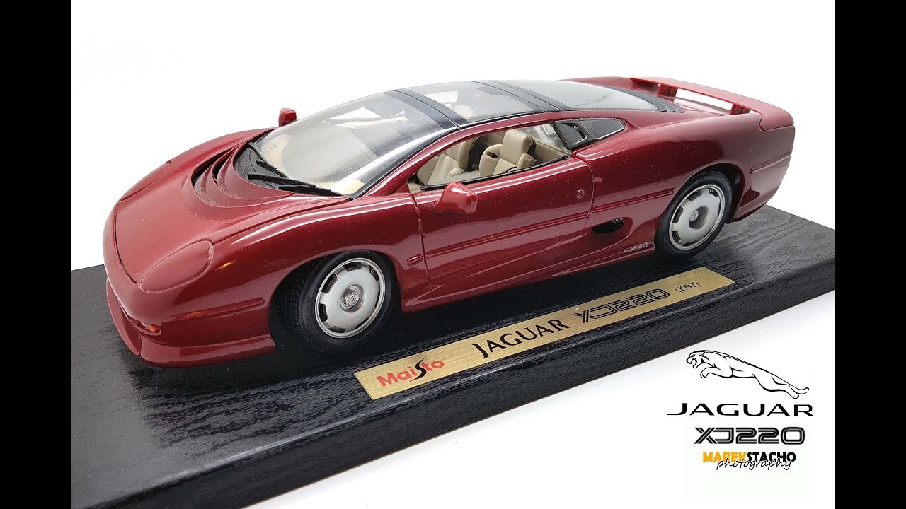 Review of 1:18 1992 Jaguar XJ220 by Maisto - YouTube