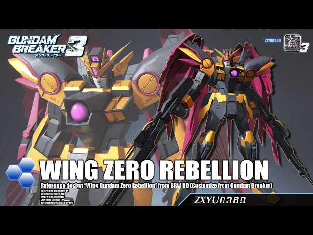 PS4] Gundam Breaker 3 : Wing Zero Rebellion - YouTube