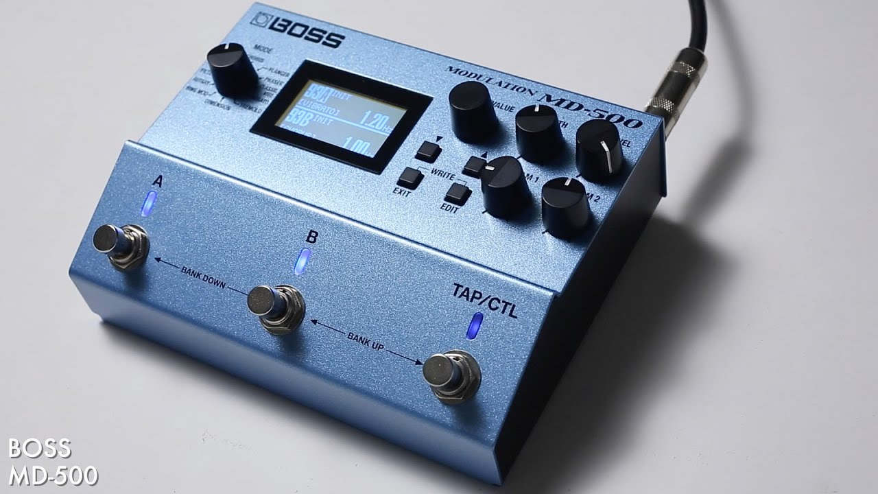 BOSS / MD-500 [Product Review Special] - YouTube