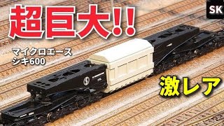 Oversized Cargo] Shiki 600 Unboxing & Joint Sound / N Gauge