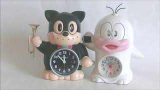 オバケのQ太郎 のらくろクン 目覚まし時計 rare alarm clock - YouTube
