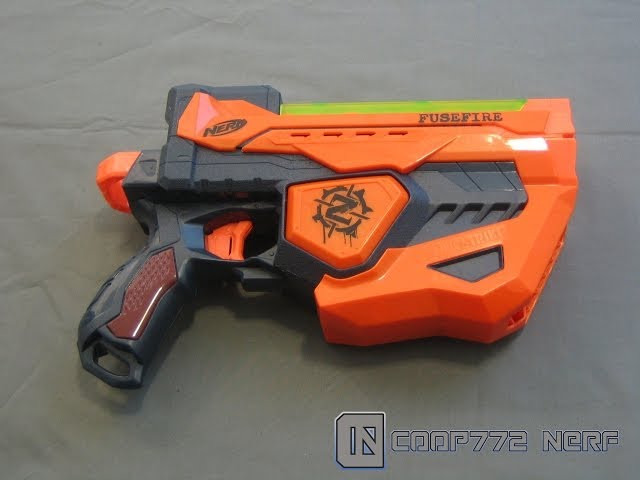 REVIEW] Nerf Zombie Strike Fusefire Review & Firing Test - YouTube