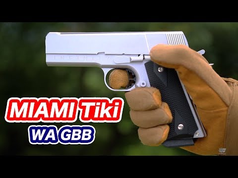 WA SVI マイアミ Tiki ガスブローバック マック堺 エアガンレビュー