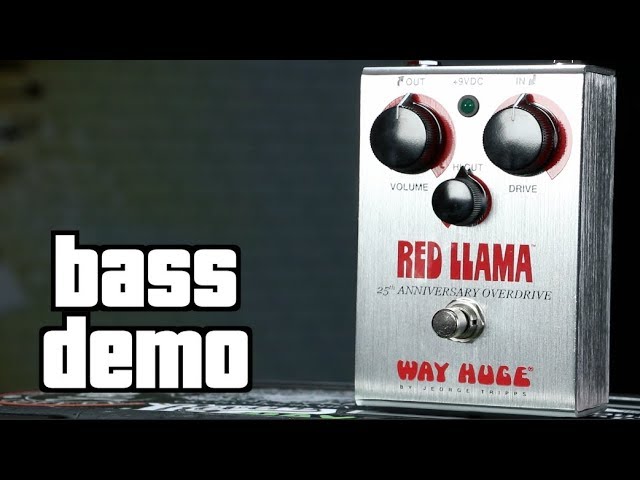 Way Huge Red Llama 25th Anniversary Overdrive Bass Demo - YouTube