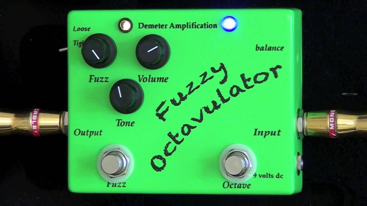 Demeter Amplification Fuzzy Octavulator Review - BestGuitarEffects