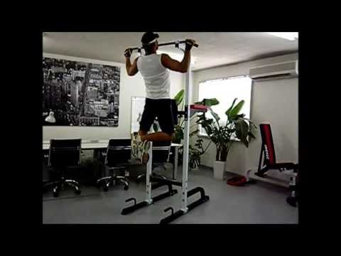 IROTEC（アイロテック）チン＆ディップスタンド使用例 - YouTube