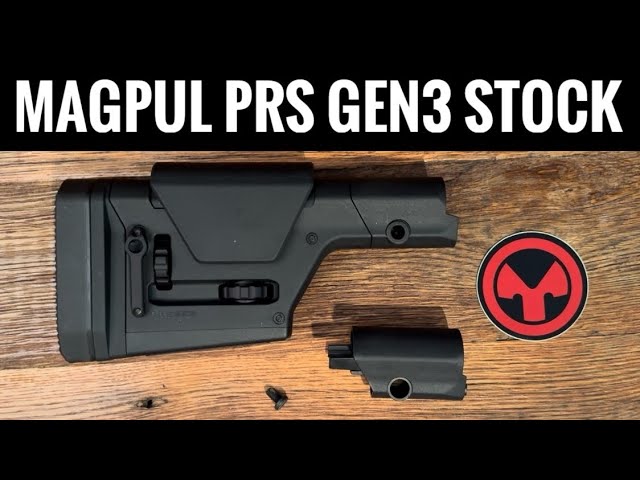 MAGPUL PRS Gen3 Stock Review - YouTube