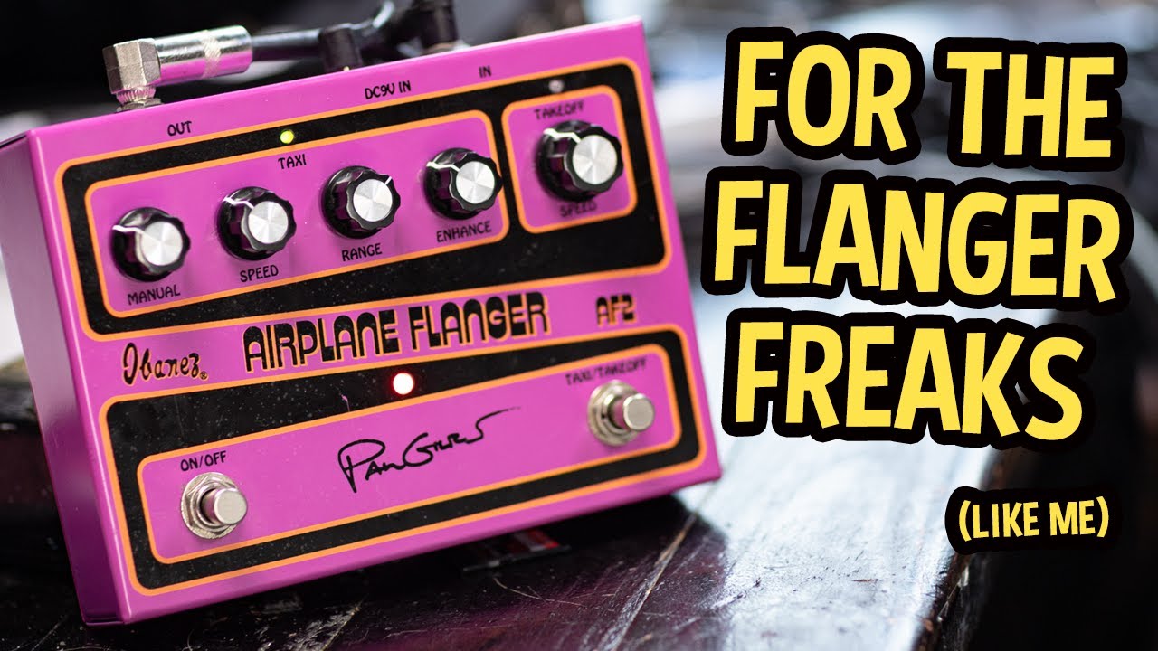 Ibanez AF2 Airplane Flanger - Cleared for Takeoff - YouTube