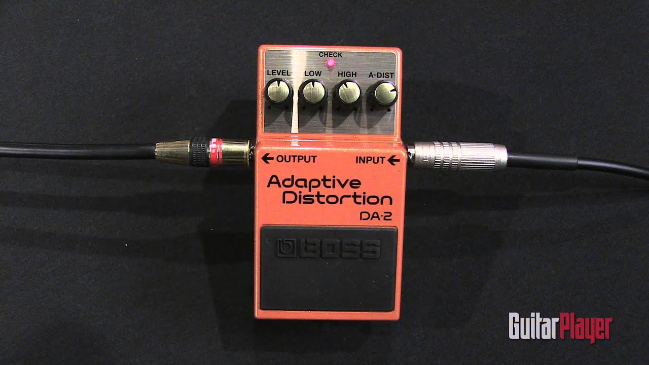 New BOSS DA-2 Adaptive Distortion Demoed! - YouTube