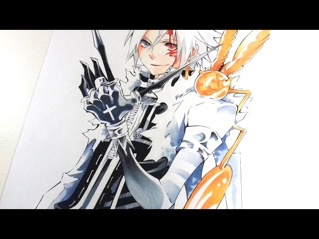 Drawing Allen Walker - D.Gray - Man「アレン・ウォーカー - ディー