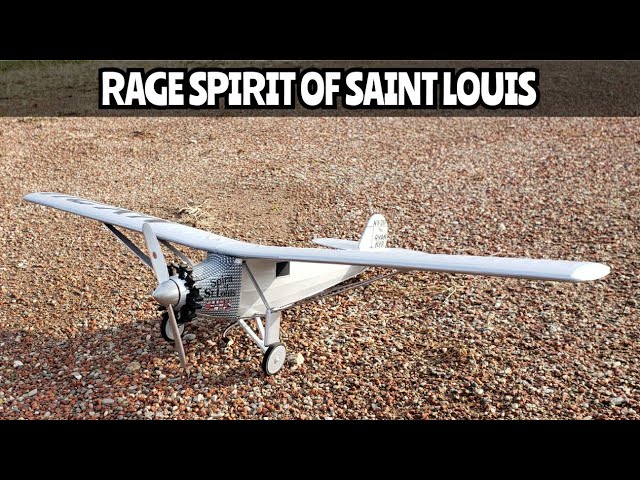 Rage Spirit of St. Louis unboxing and first flight - YouTube