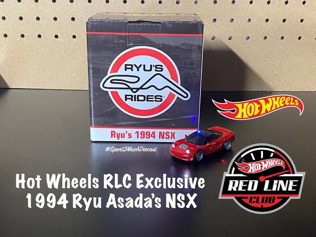 Hot Wheels RLC Exclusive 1994 Ryu Asada's NSX | Diecast Unboxing