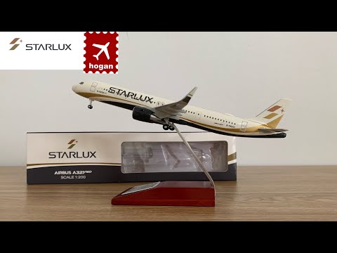 模型開箱】星宇航空STARLUX Airlines A321neo官方版模型｜B-58201