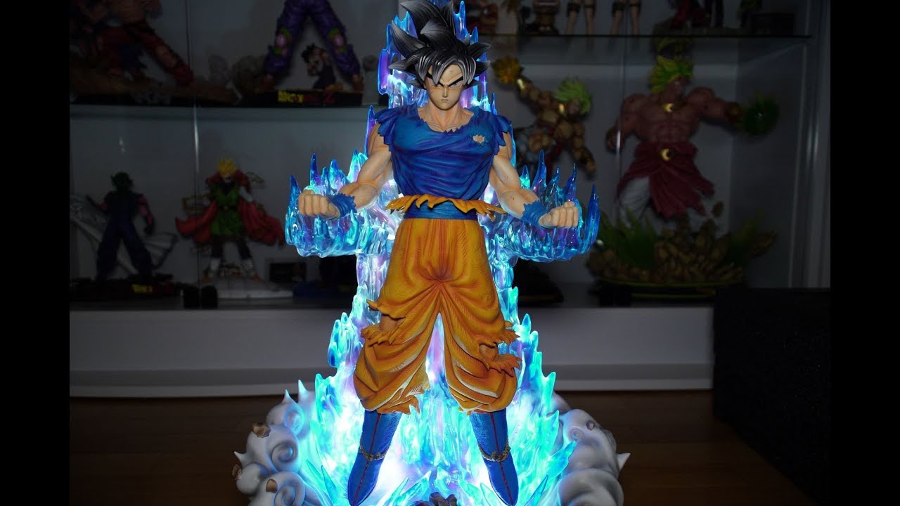 ドラゴンボール ガレージキット フィギュア 身勝手の極意 孫悟空 - YouTube