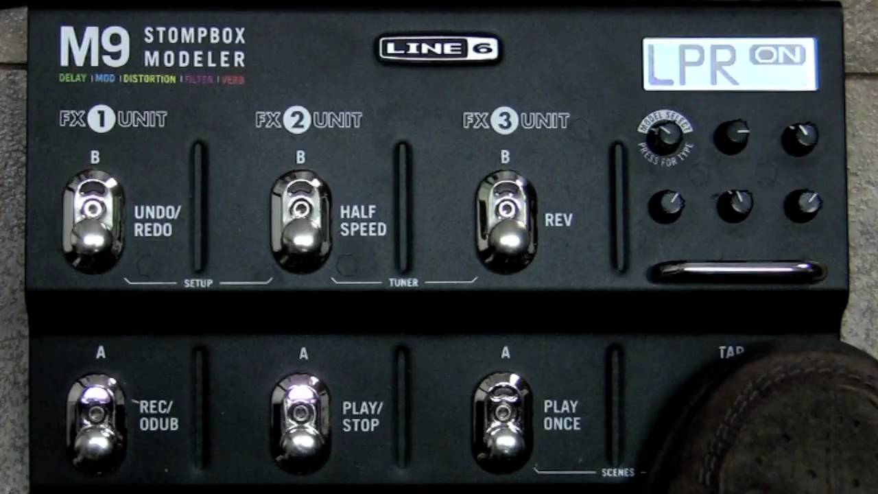 LINE6 M9 Stompbox Modeler」の使い方を徹底解説！便利機能も紹介し