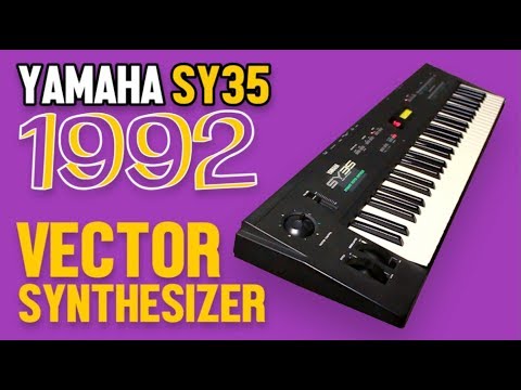 YAMAHA SY35 Vector Synthesizer 1992 | HD DEMO - YouTube
