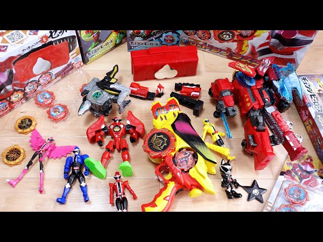 Unboxing and reviewing all the DX toys from Bakutarou Sentai Don