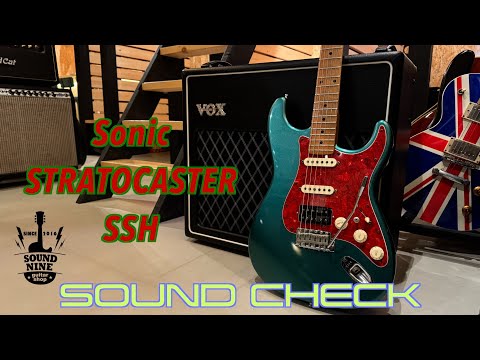 Sonic Stratocaster SSH SOUND CHECK♪ - YouTube