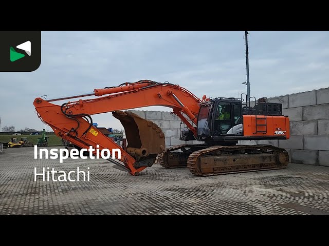 Hitachi ZX490 LCH -6 - 2018 - BAS World - YouTube