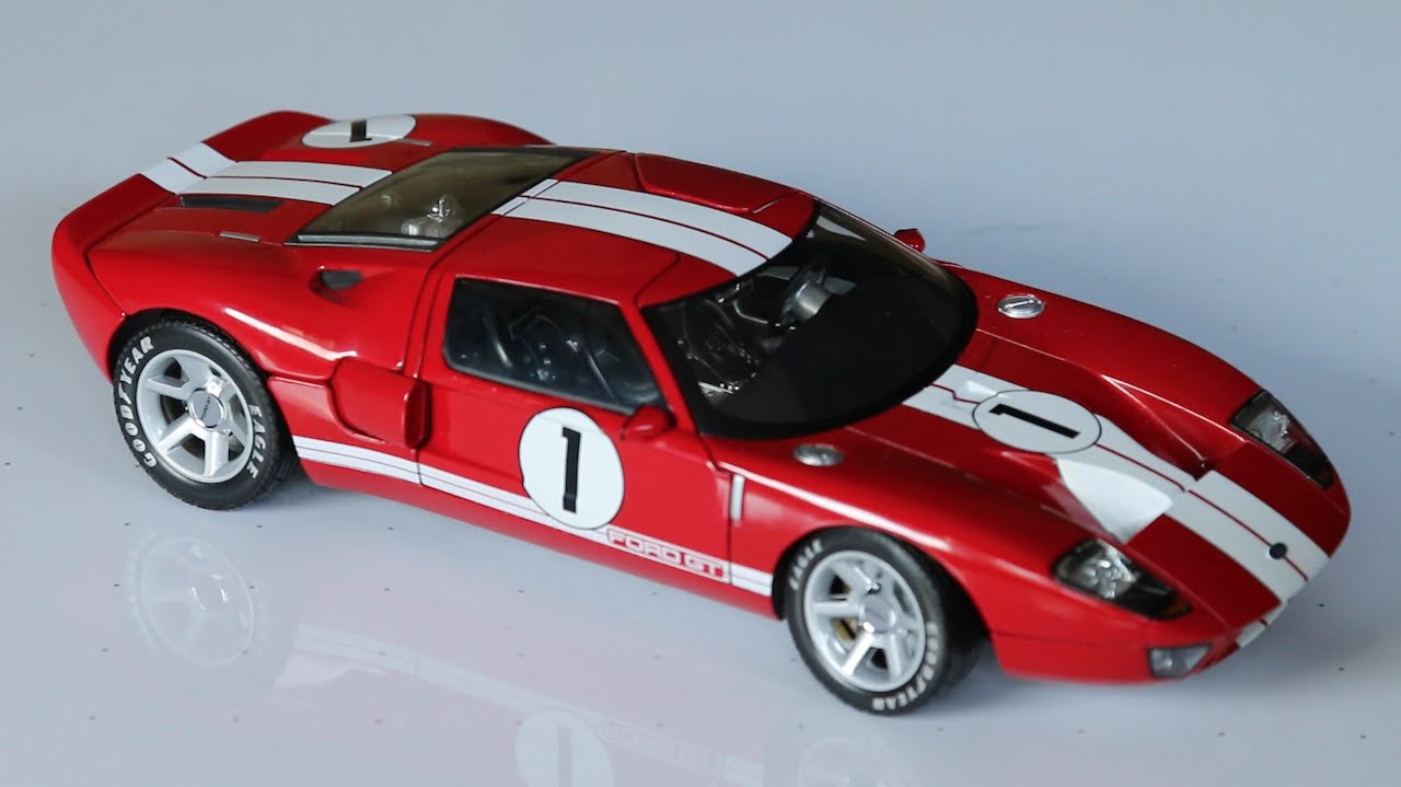 Review - 1:18 Scale Beanstalk Ford GT 2004 Concept - YouTube