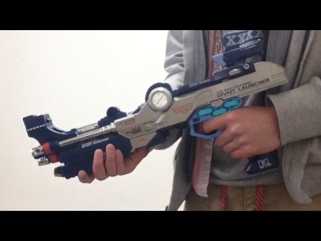 改造してみた]ディバイトランチャー ウルトラマンネクサス - YouTube